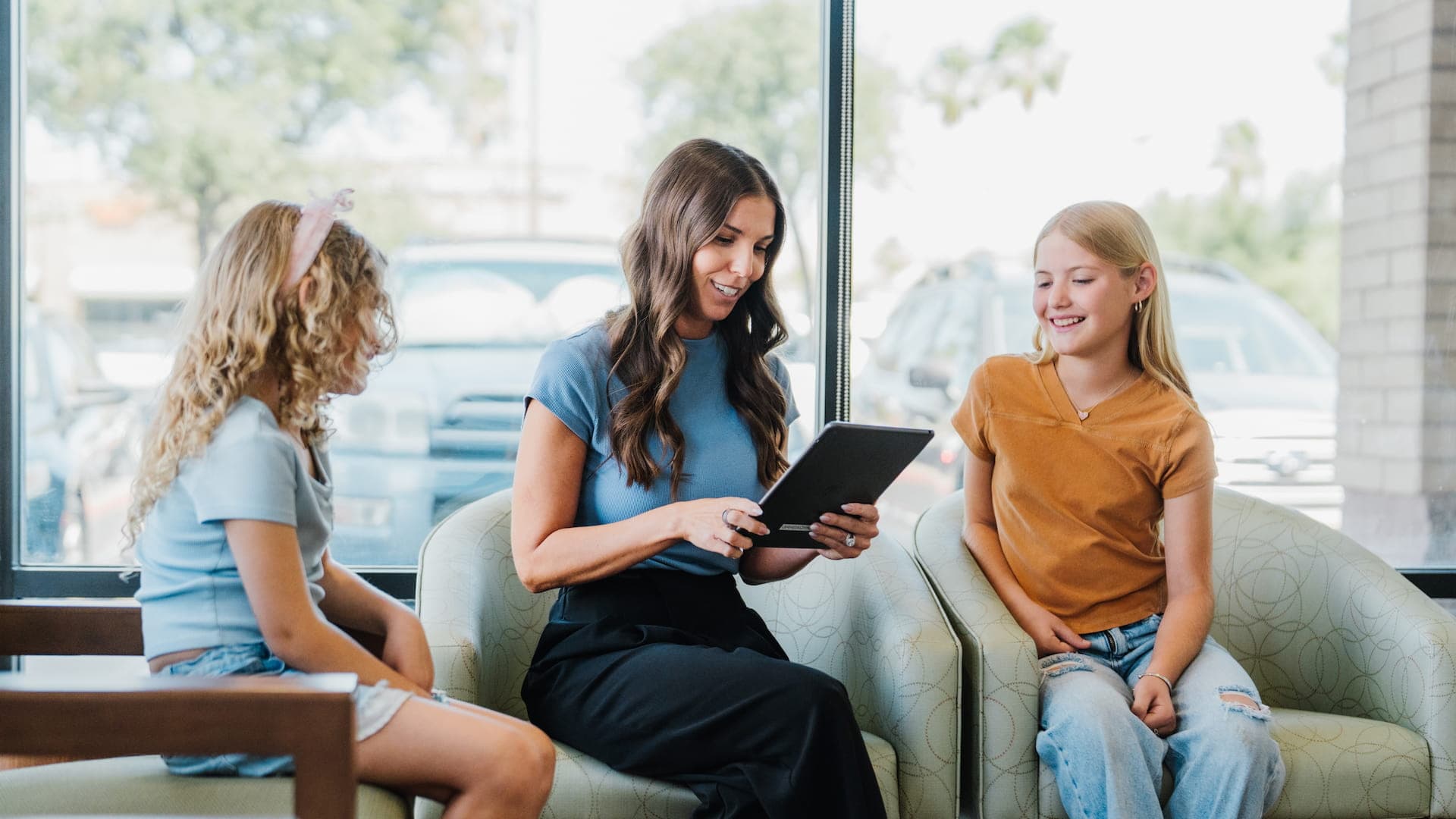 Bookmark Medical provider laughing with a colleague